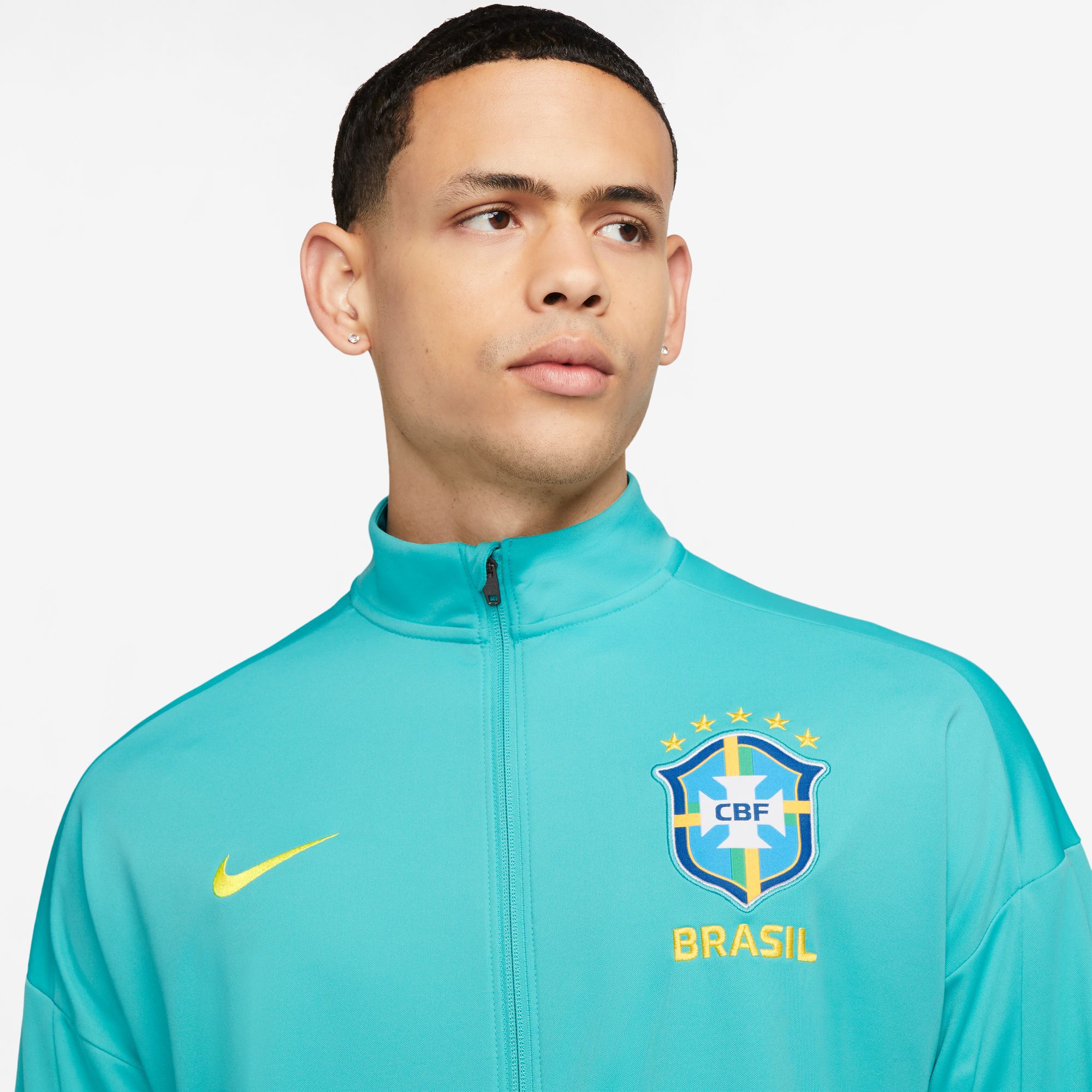 Brazil CBF Academy Pro Dri-FIT, Retro Claro/Amarillo Dinámico, hi-res