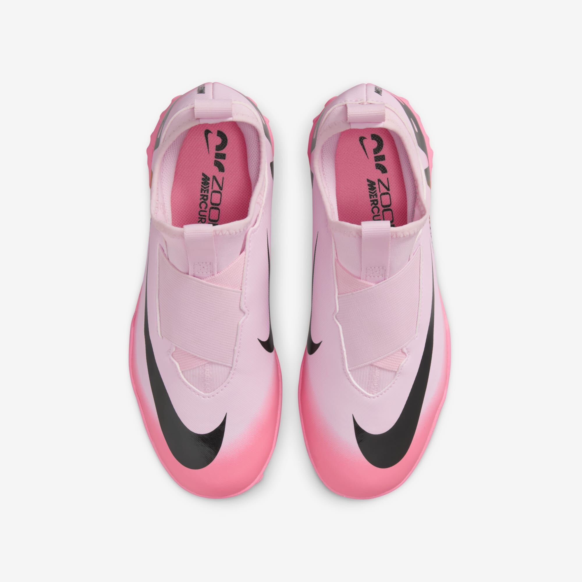 Nike Jr. Zoom Mercurial Vapor 15 Academy TF, Espuma Rosa /Negro, hi-res