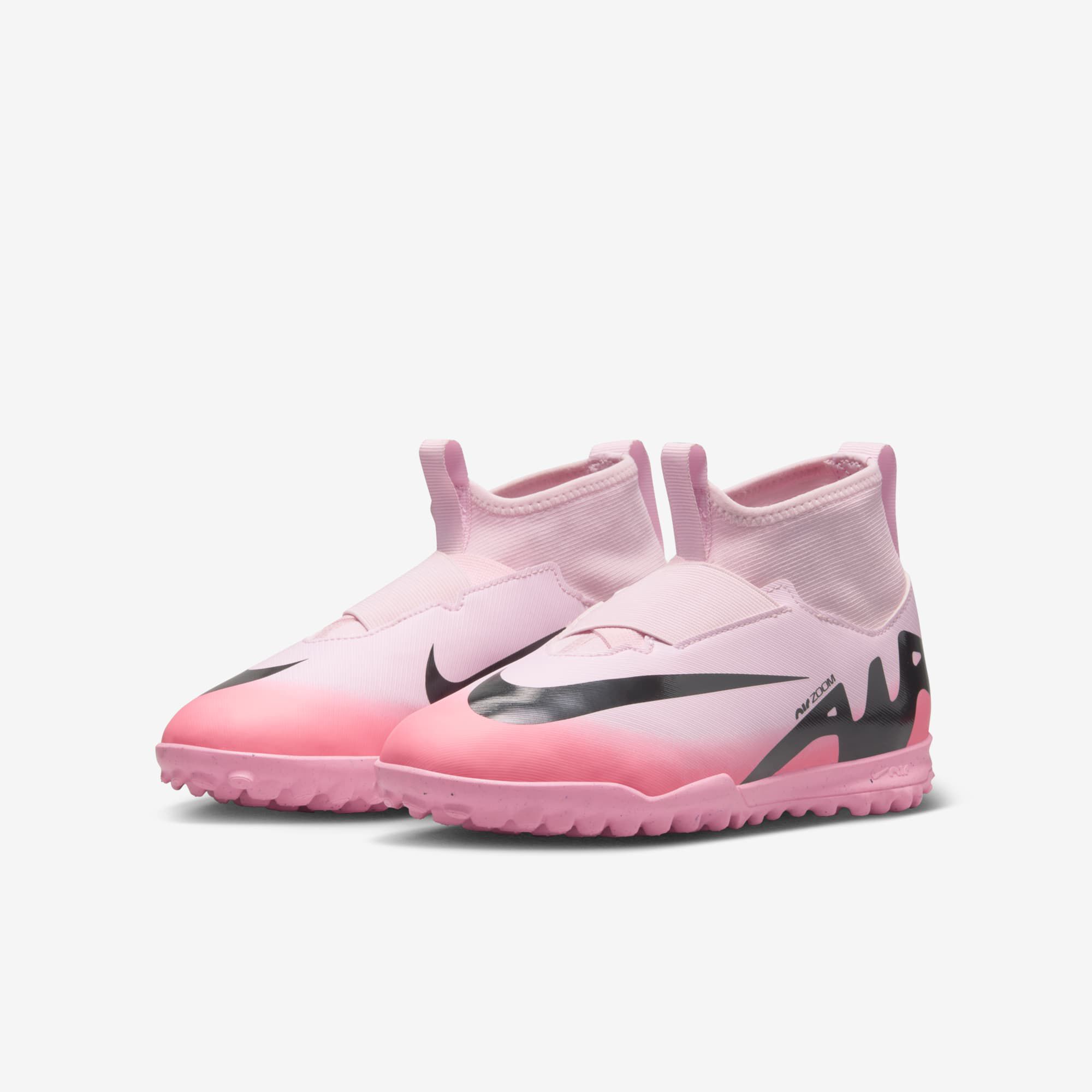 Nike Jr. Mercurial Superfly 9 Academy, Espuma Rosa /Negro, hi-res