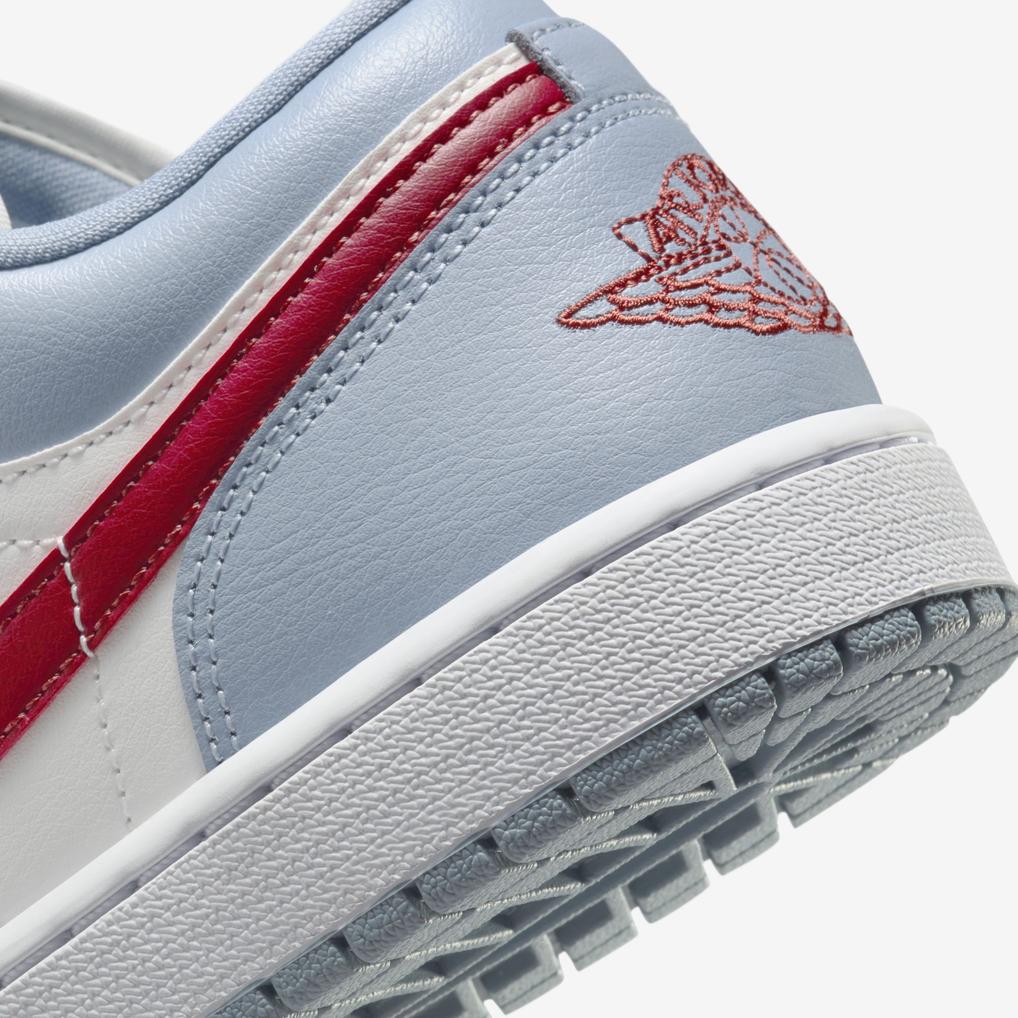 Air Jordan 1 Low, Vela/Duna Rojo-Azul-Gris-Blanco, hi-res