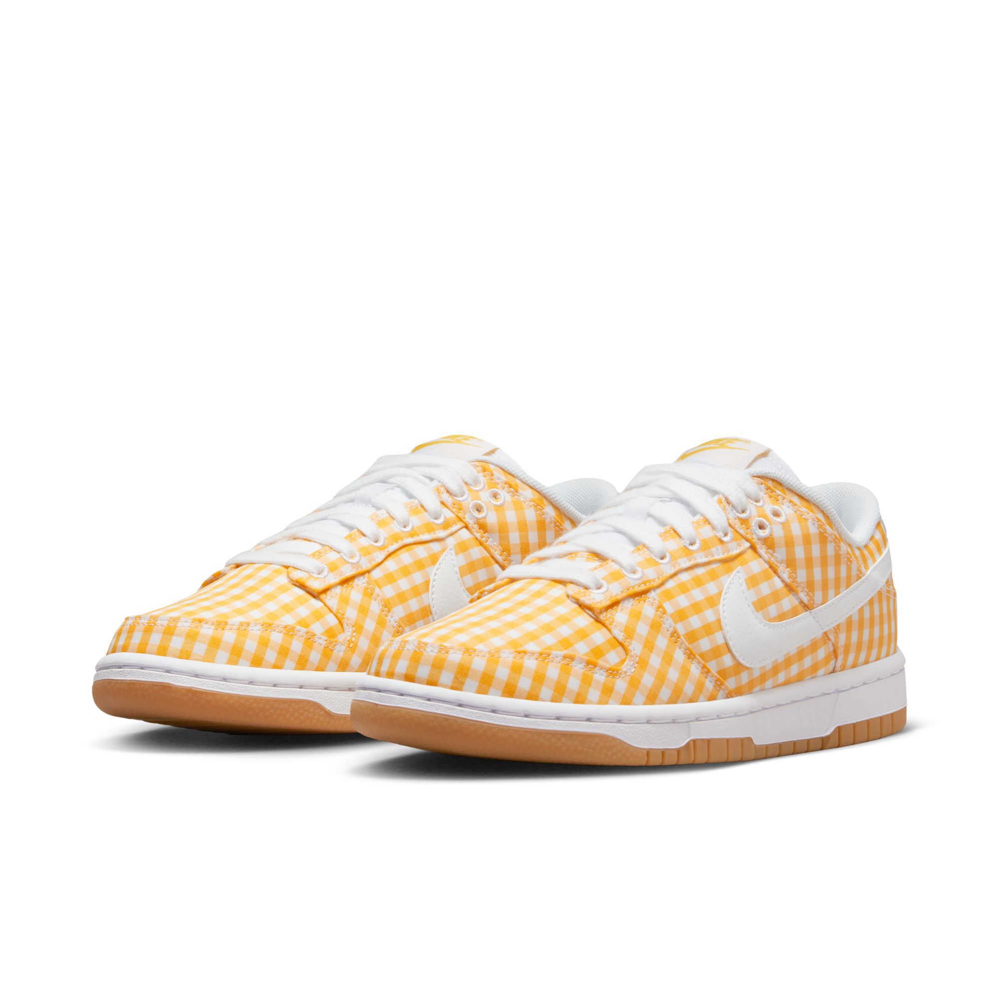 Nike Dunk Low, Sulfuro vivo/Marrón claro goma/Blanco, hi-res