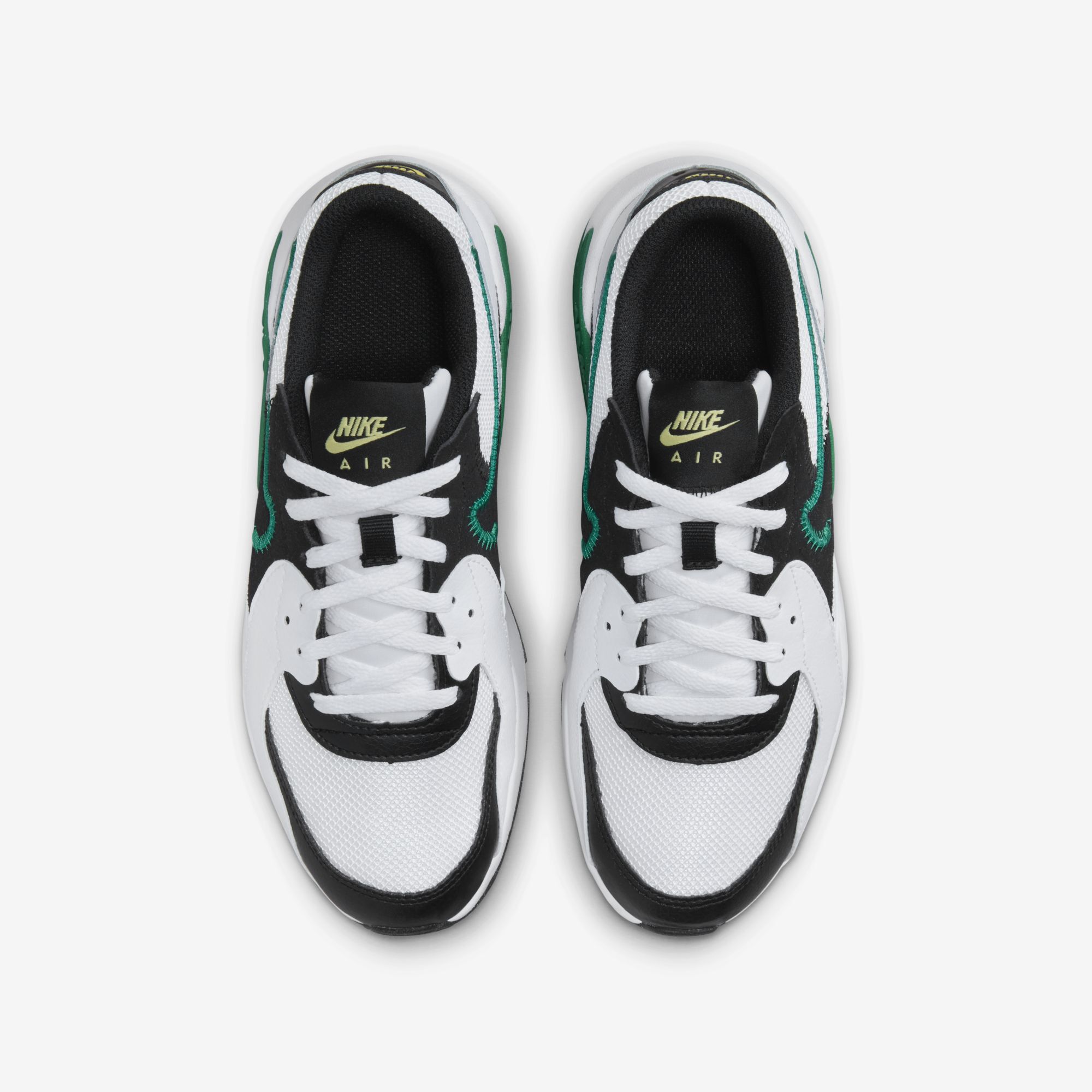 Nike Air Max Excee, Blanco/Negro/Saturno Oro/Malaquita, hi-res