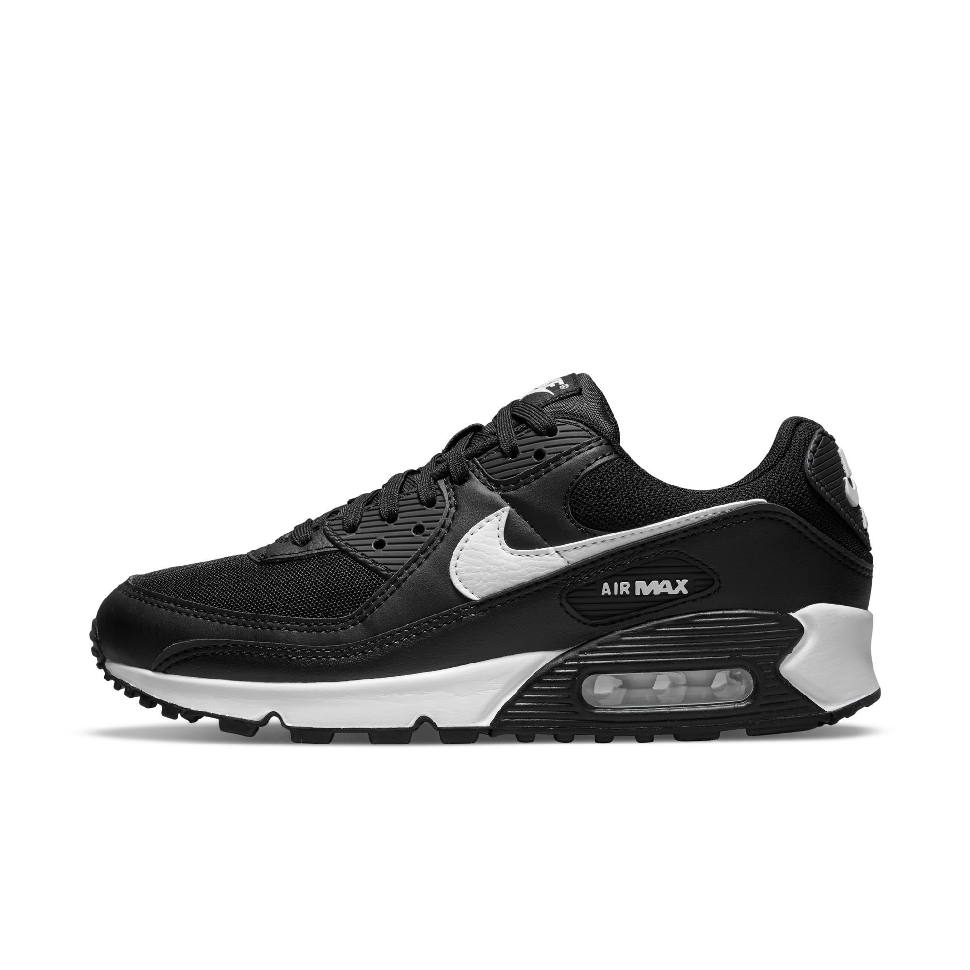 Nike Air Max 90, Negro/Negro/Blanco, hi-res