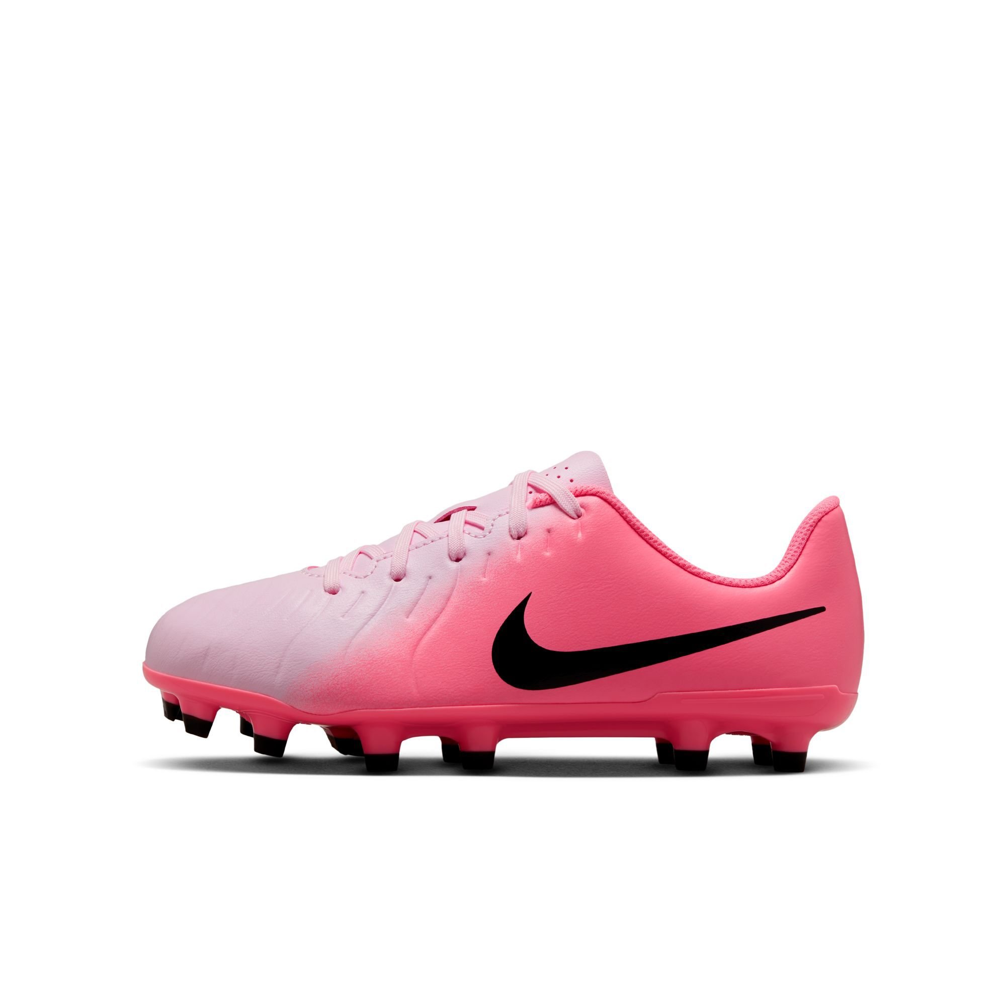 Nike Jr. Tiempo Legend 10 Club, Espuma Rosa/Negro, hi-res