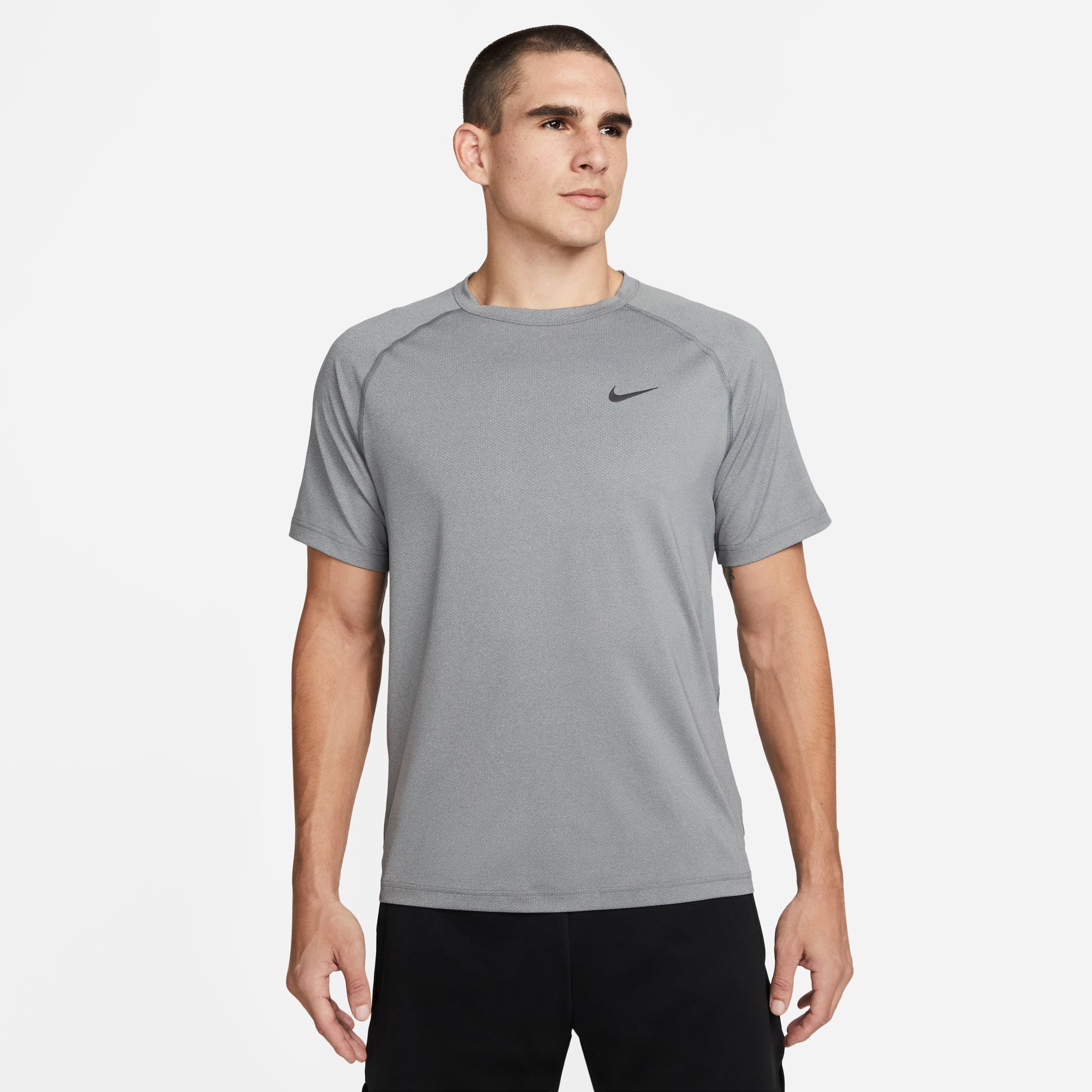 Nike Dri-FIT Ready, Gris humo/Jaspeado/Negro, hi-res