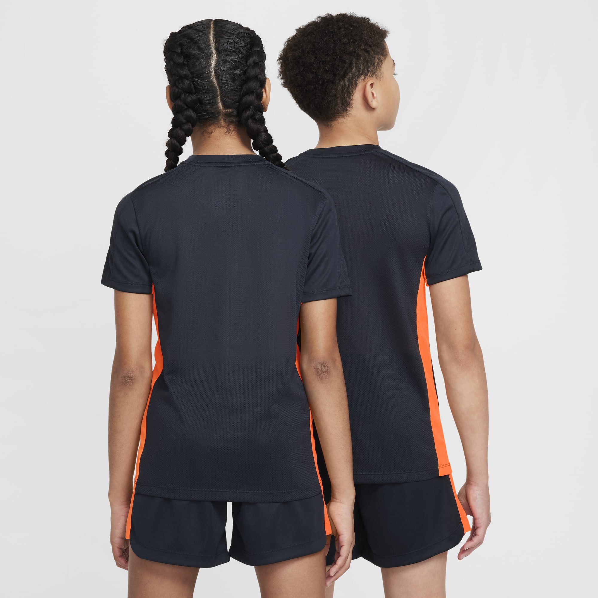 Nike Dri-FIT Academy23, Obsidiana Oscura/Naranja Total/Voltioio, hi-res