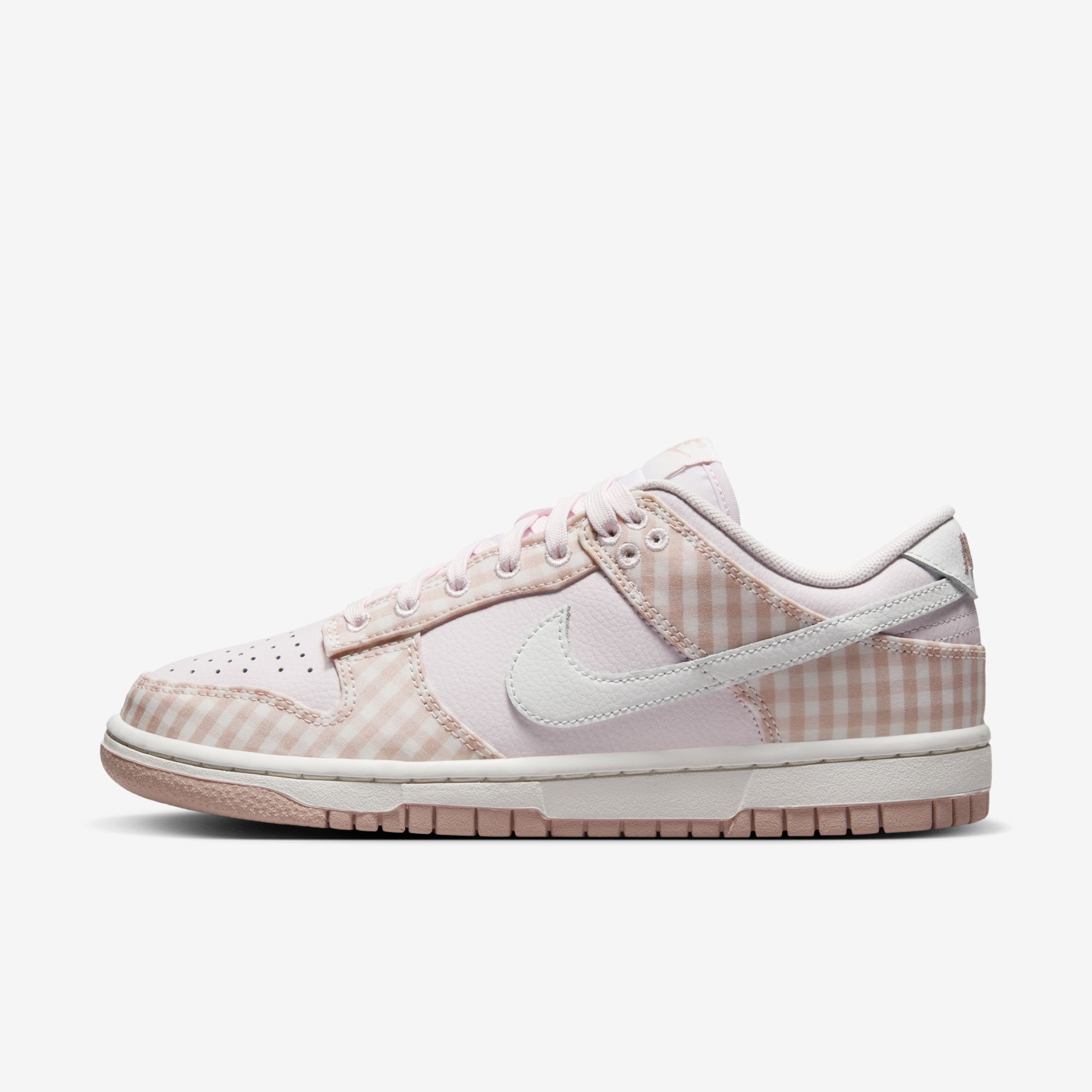 Nike Dunk Low, Rosa perla/Rosa Oxford/Blanco cumbre, hi-res