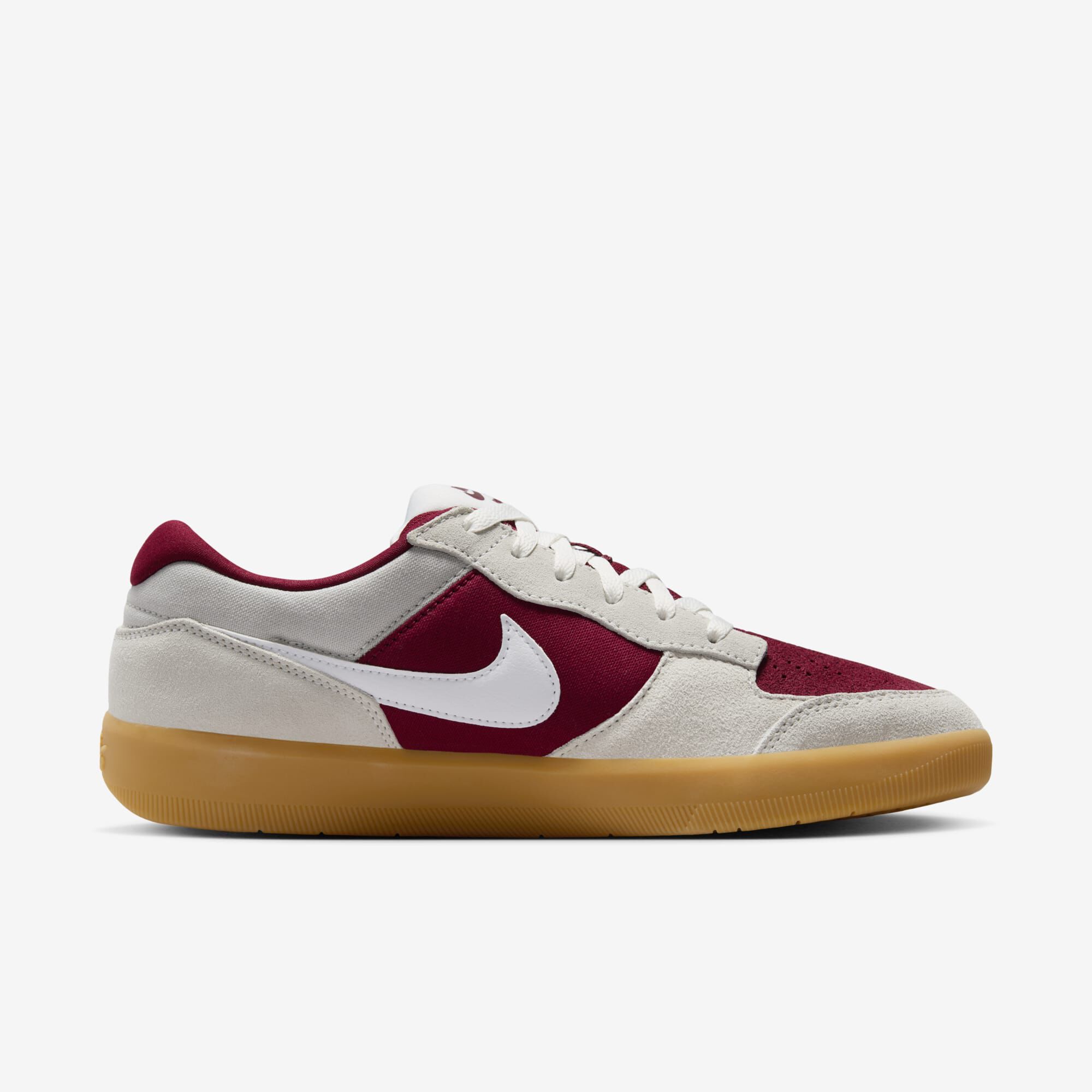 Nike SB Force 58, Rojo team/Blanco cumbre/Marrón claro goma/Blanco, hi-res