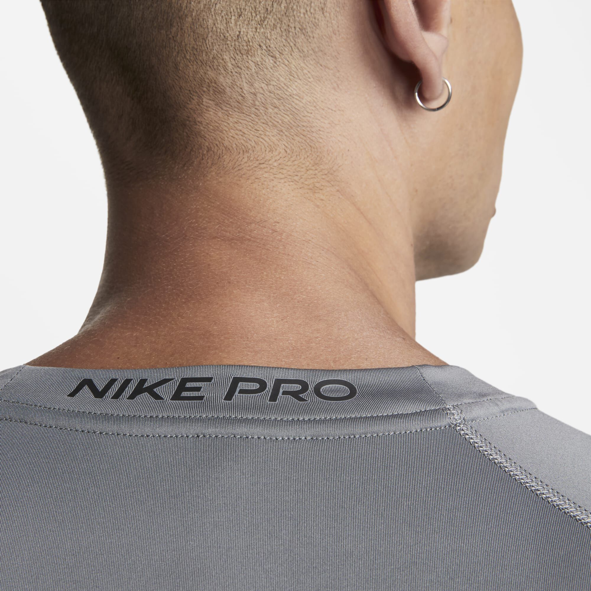 Nike Pro, Gris Humo/Negro, hi-res