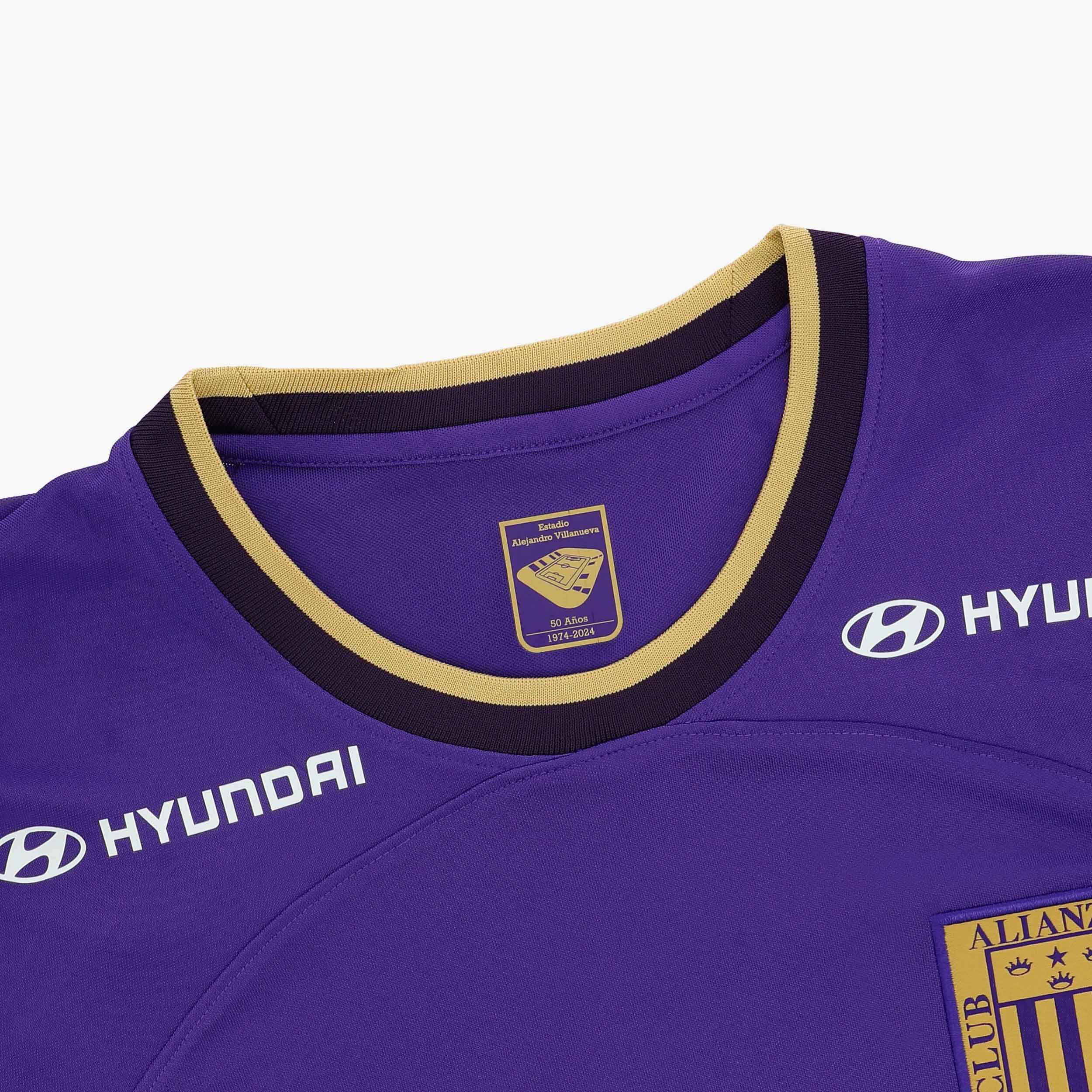 Nike Camiseta Morada Alianza Lima 2024 - Sponsor, Morado/Dorado/Blanco-Negro, hi-res