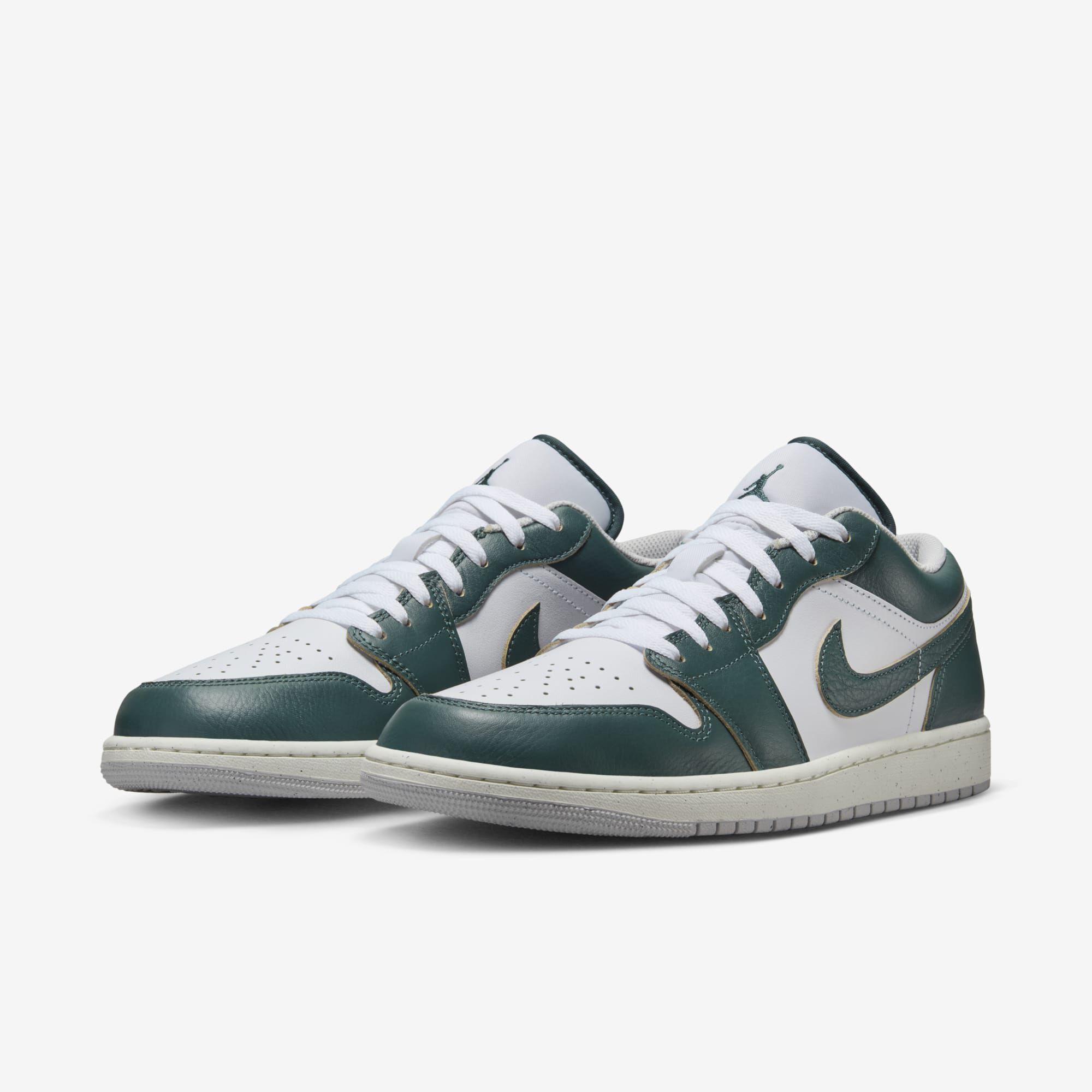 Air Jordan 1 Low SE, Verde Oxidado/Verde Oxidado-Blanco-Vela, hi-res