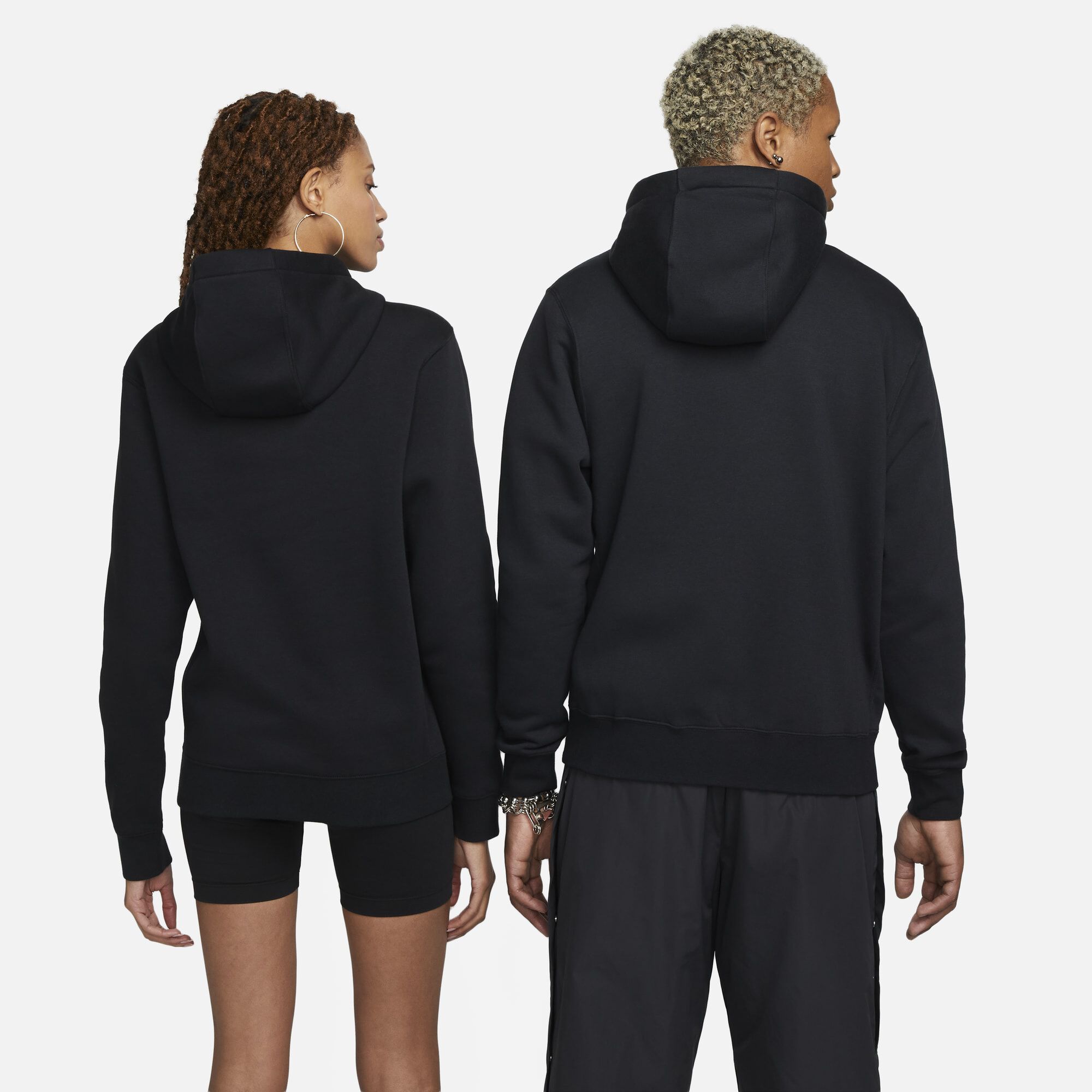 Nike Sportswear Club Fleece, Negro/Negro/Blanco, hi-res