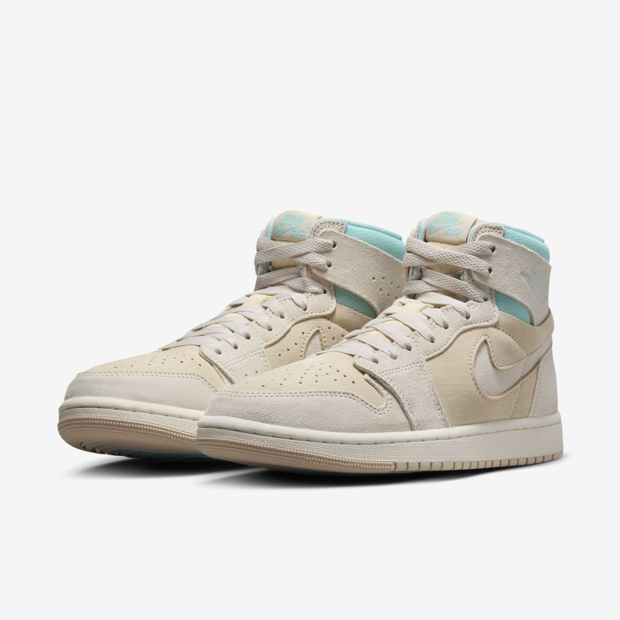 Air Jordan 1 Zoom CMFT 2, Leche De Coco/Rocío Claro/Vela/Leyenda Marrón Claro, hi-res