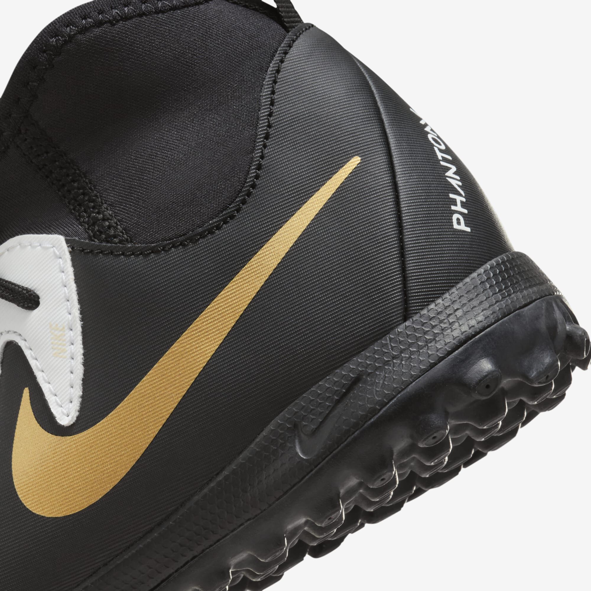 Nike Jr. Phantom Luna 2 Academy, Blanco/Moneda De Oro Metálico/Negro, hi-res