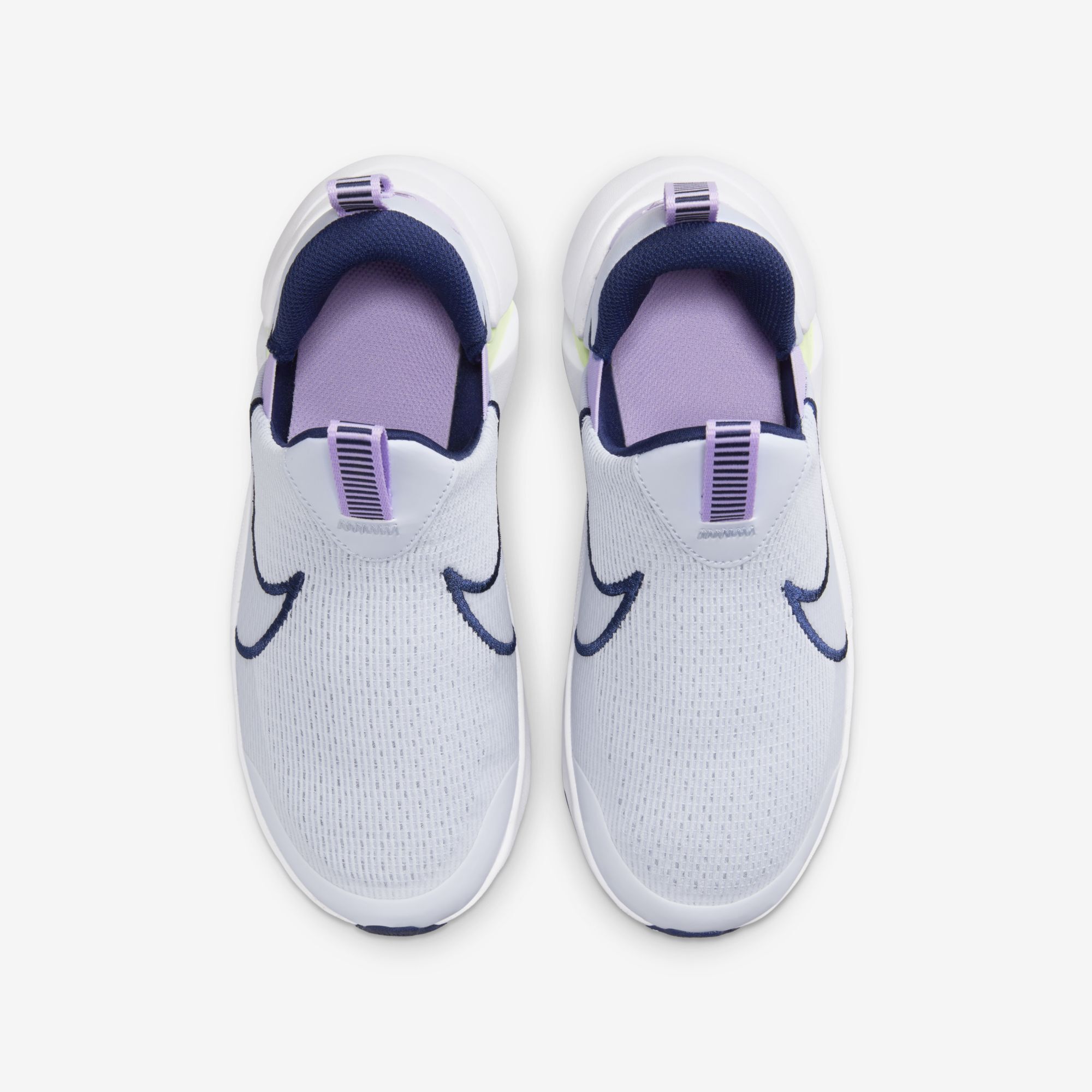 Nike Flex Plus 2, Gris Fútbol/Marino Medianoche-Lila Floración, hi-res