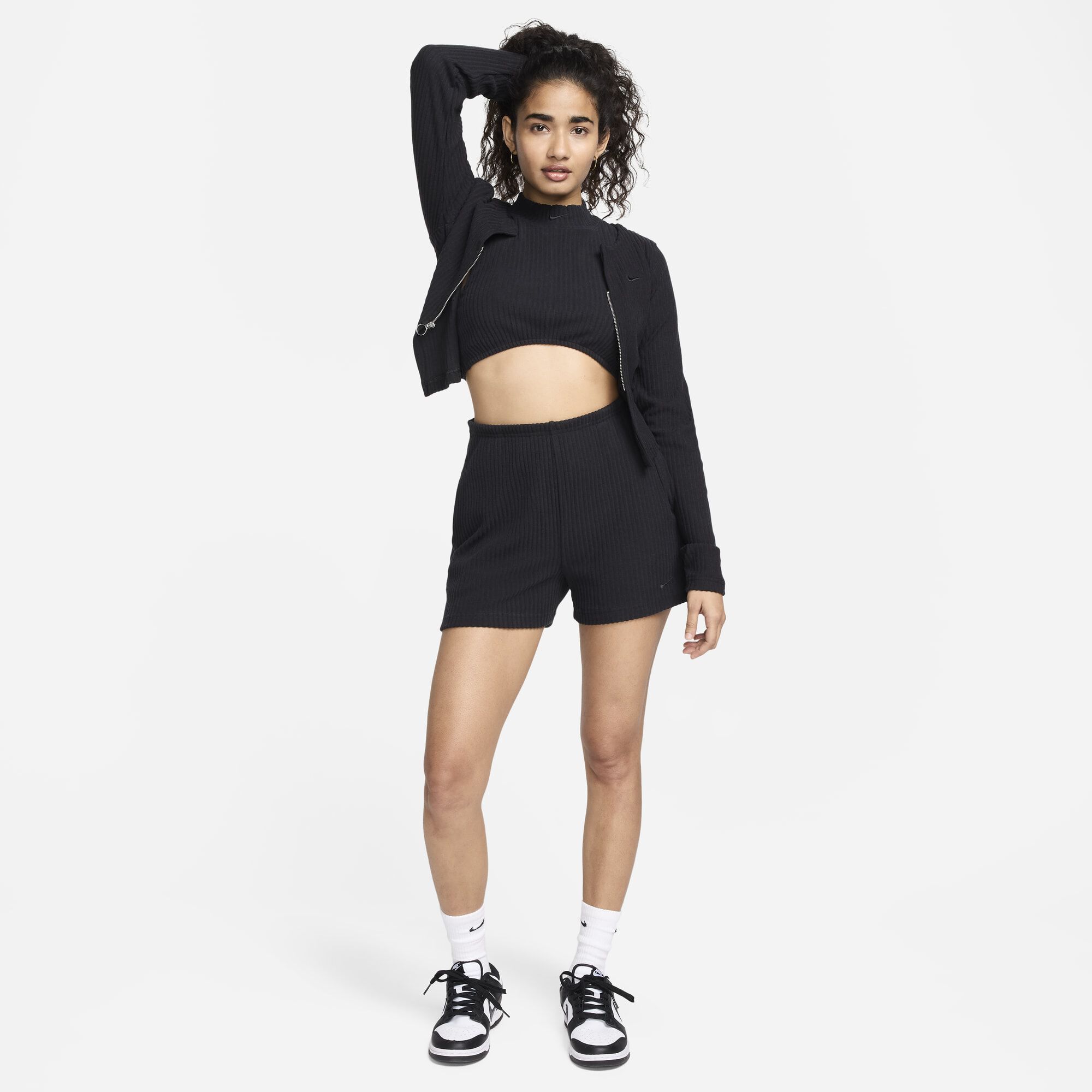 Nike Sportswear Chill Knit, Negro/Negro, hi-res