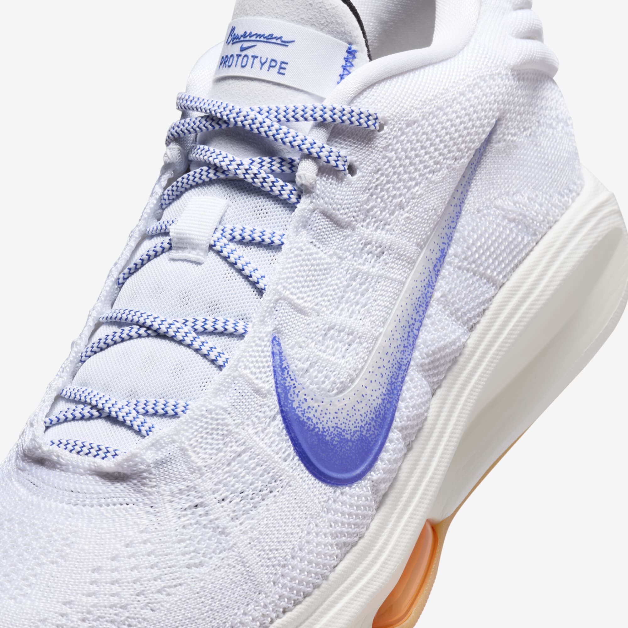 Nike G.T. Hustle 3 Blueprint, Blanco/Fantasma/Naranja total/Azul carrera, hi-res