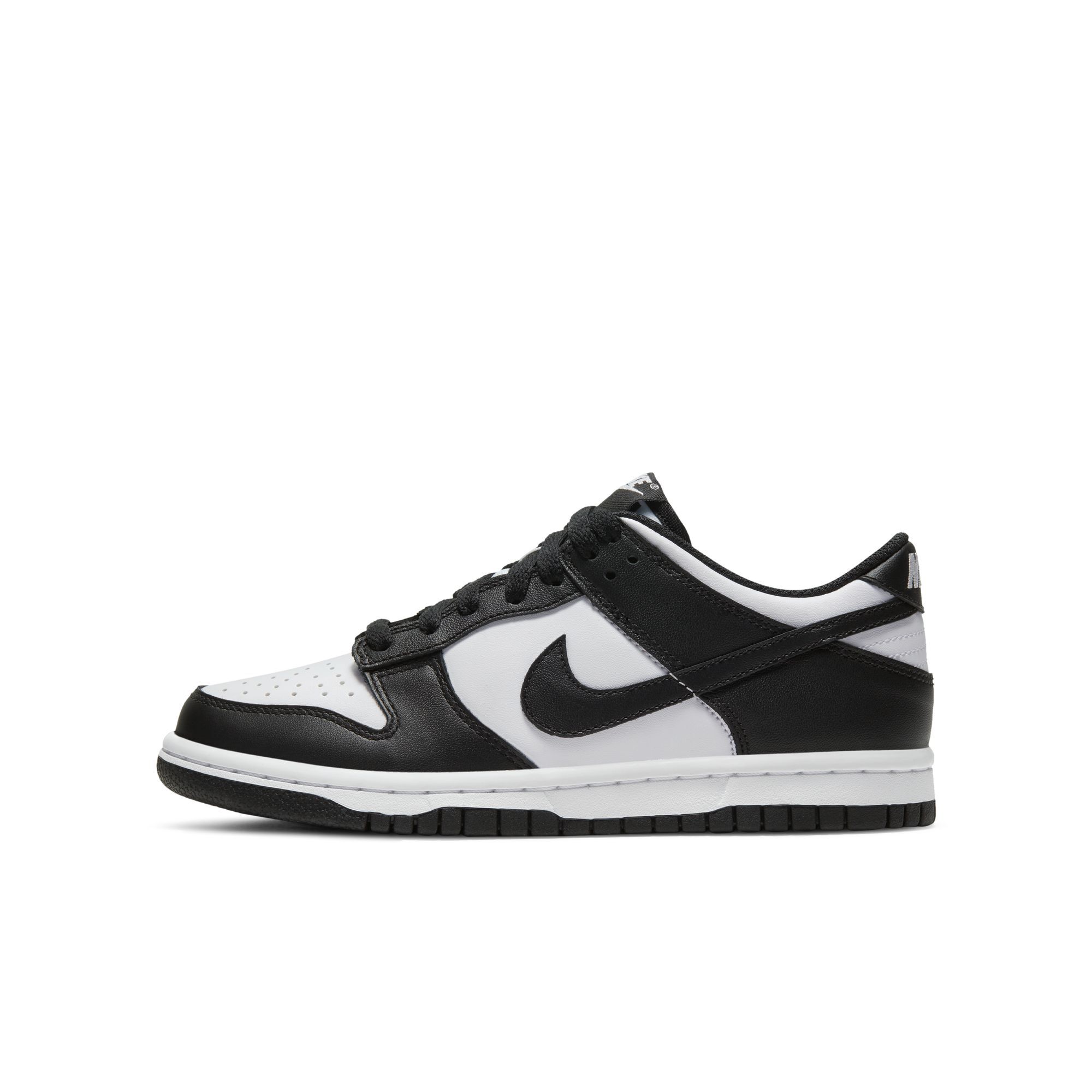 Nike Dunk Low, Blanco/Blanco/Negro, hi-res