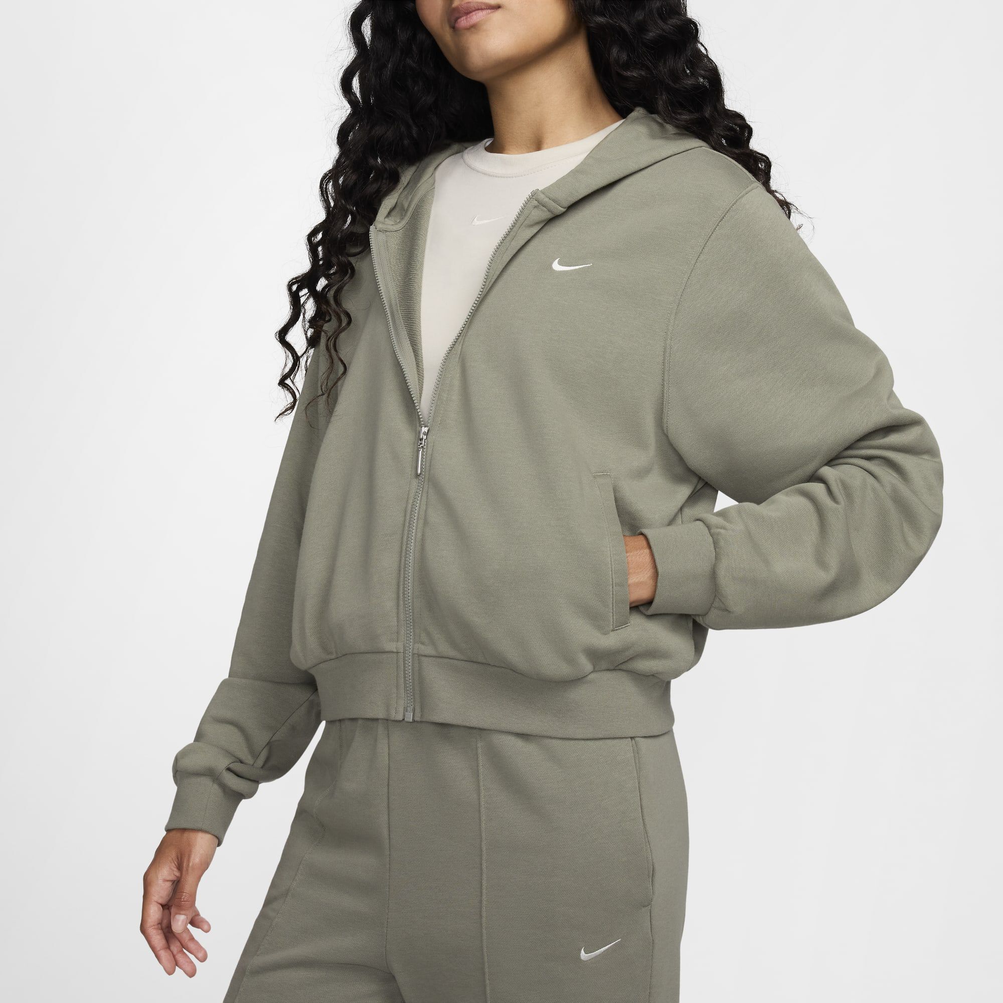 Nike Sportswear Chill Terry, Militar Claro/Vela, hi-res