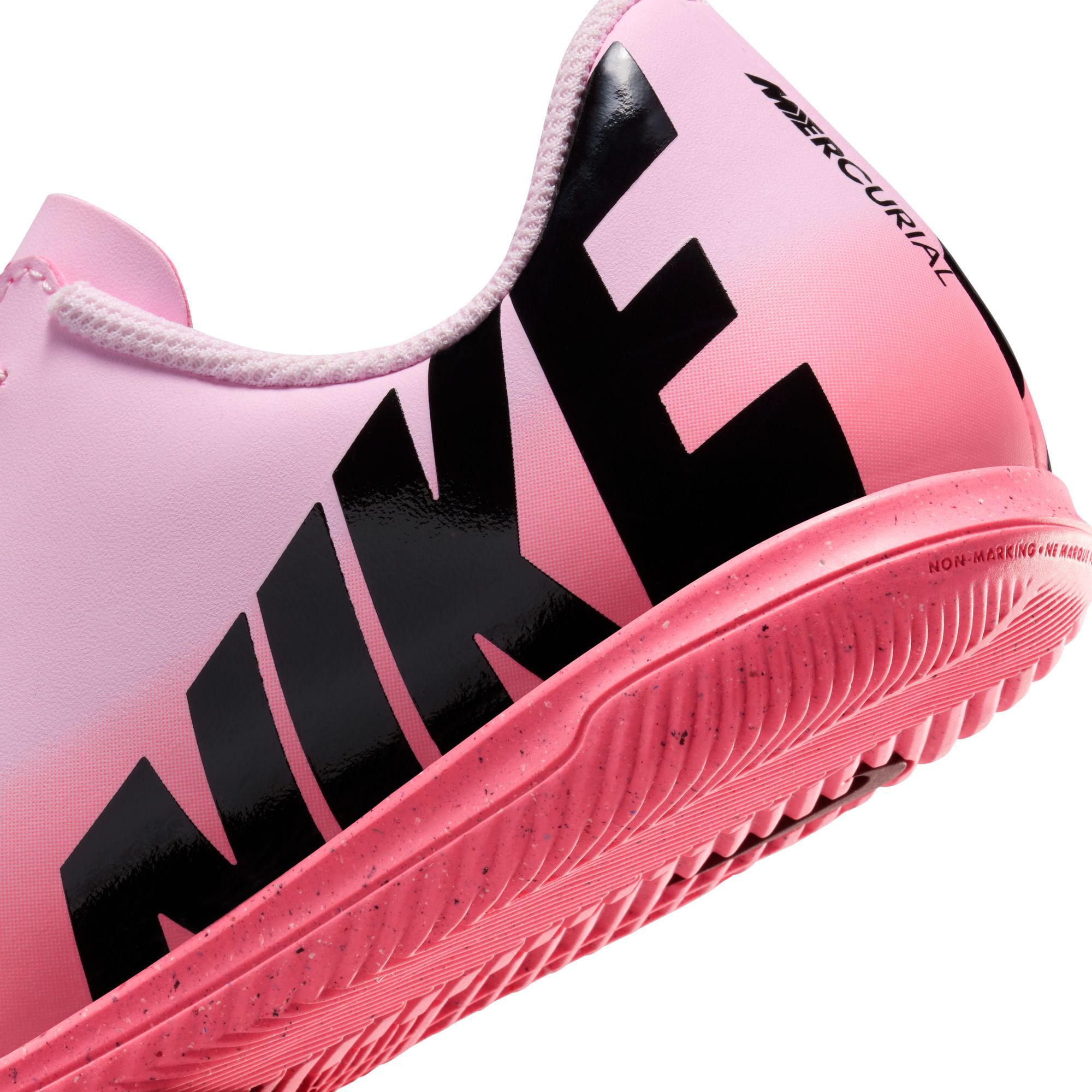 Nike Jr. Mercurial Vapor 15 Club, Espuma Rosa/Negro, hi-res