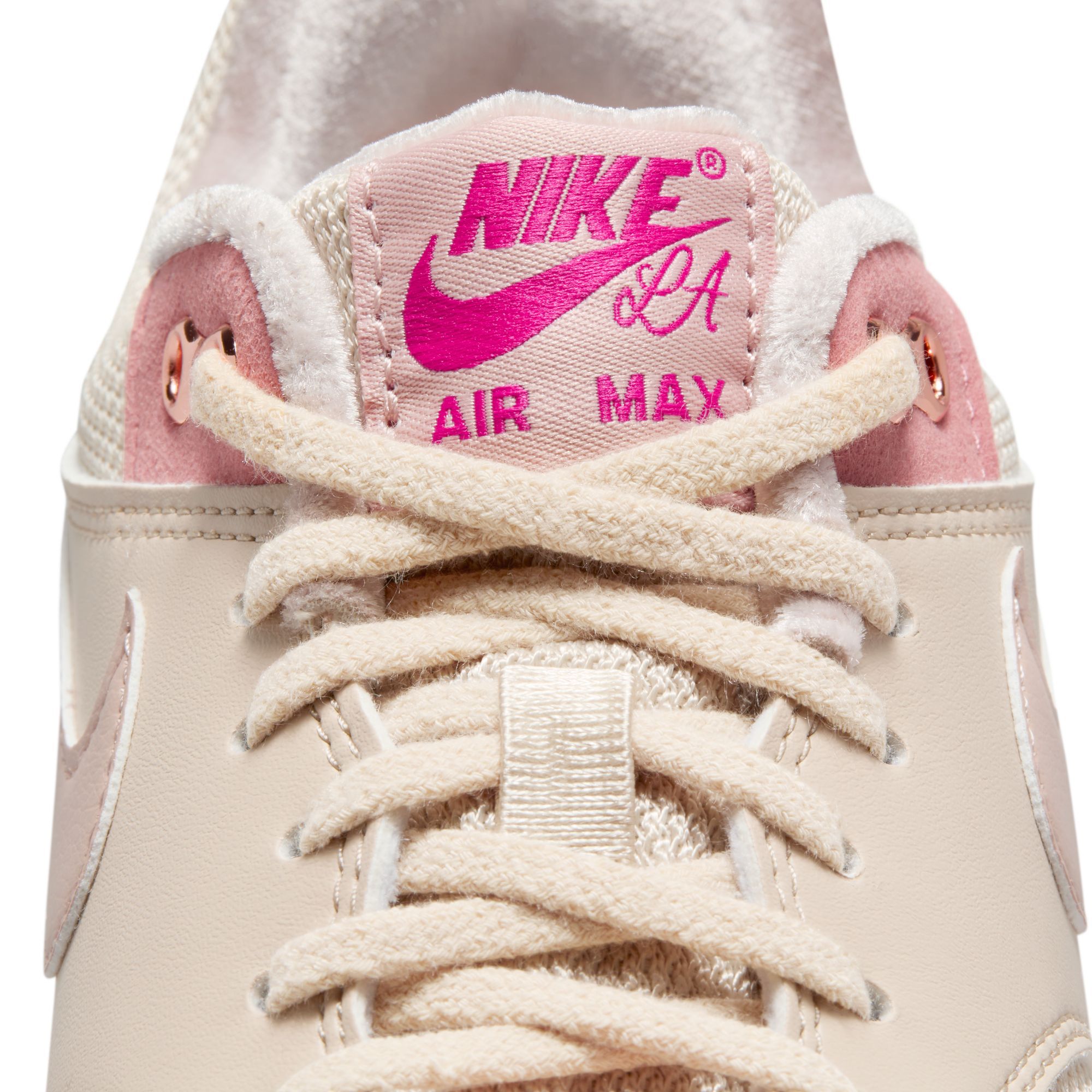 Nike Air Max 1 x Serena Williams Design Crew, Beige Particular/Rosa Óxido-Hueso Claro, hi-res