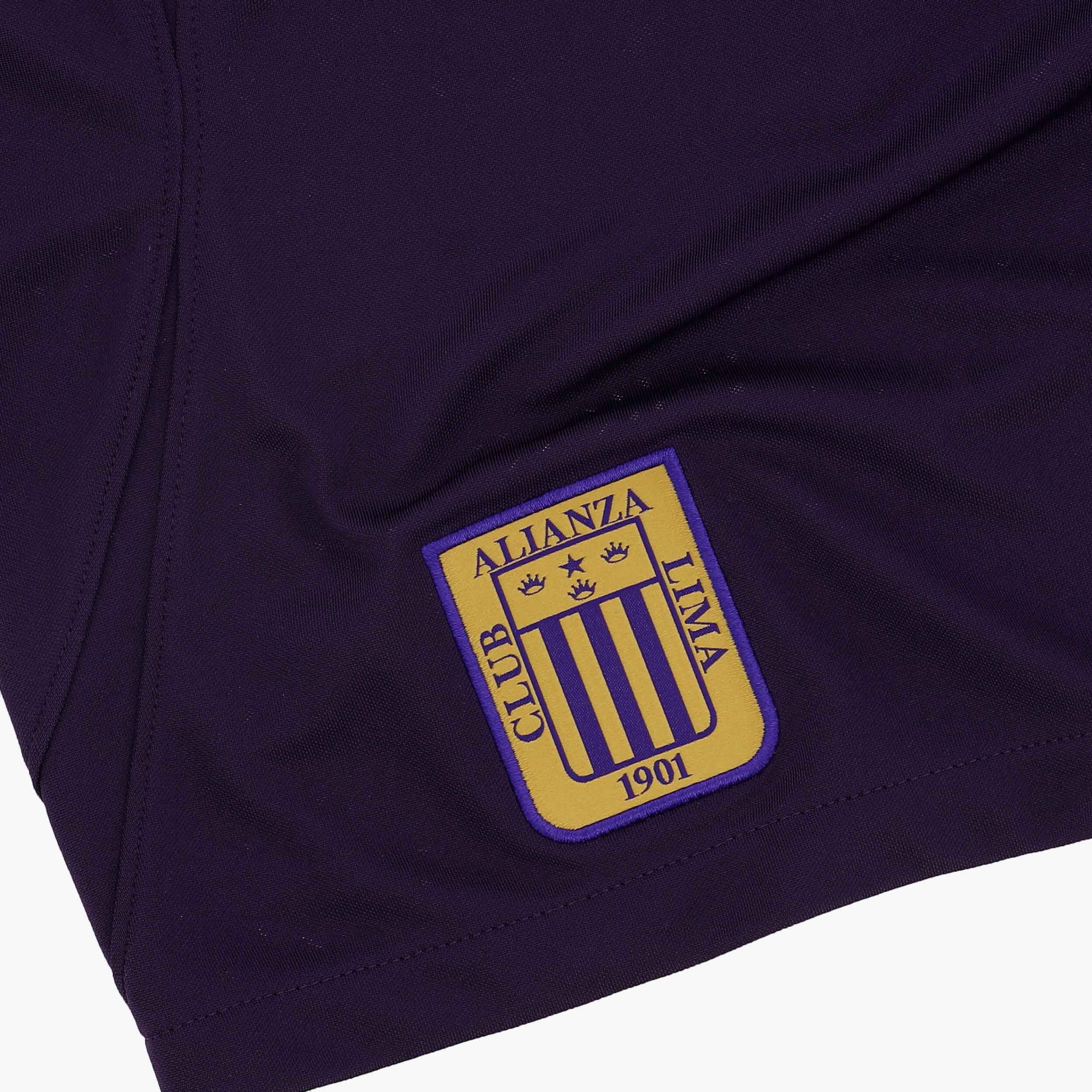 Nike Short Morado Alianza Lima 2024, Morado/Dorado, hi-res