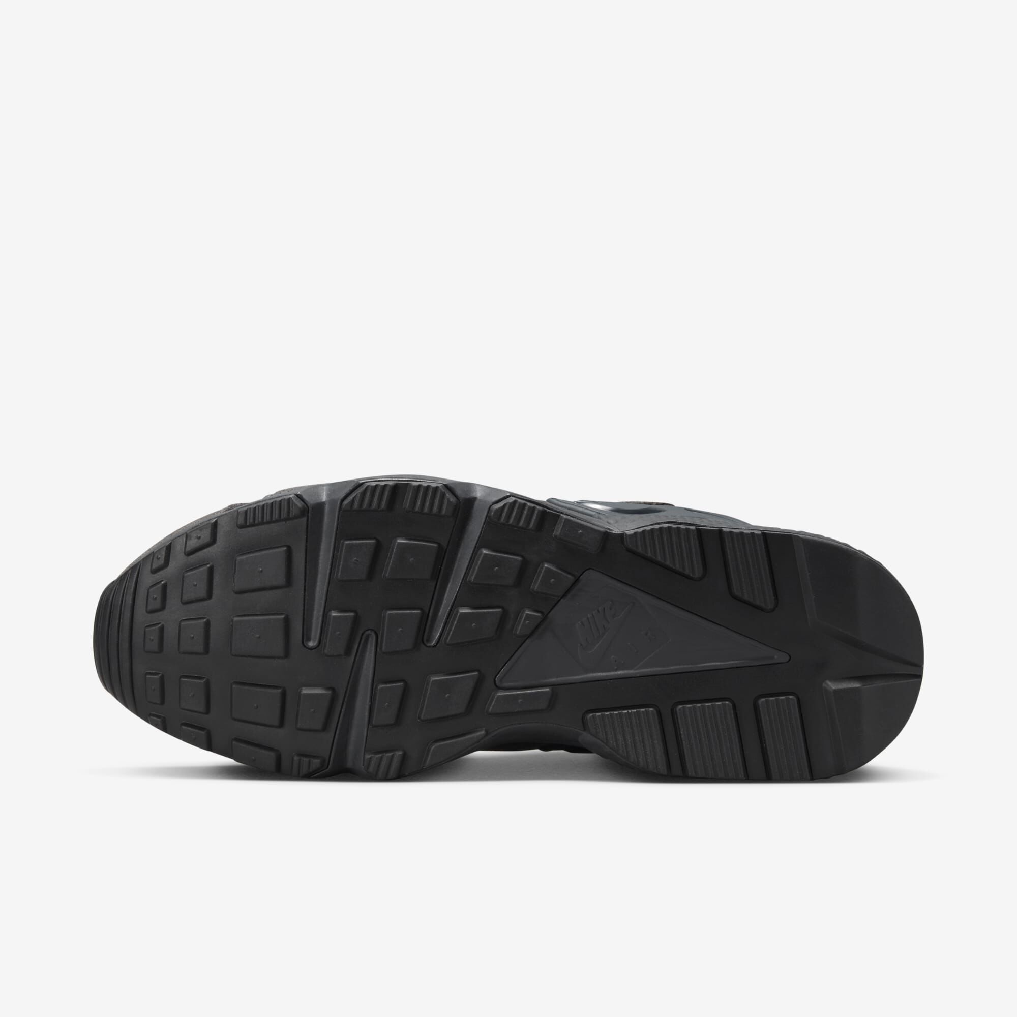 Nike Air Huarache Runner, Negro/Fresno Medio-Antracita, hi-res