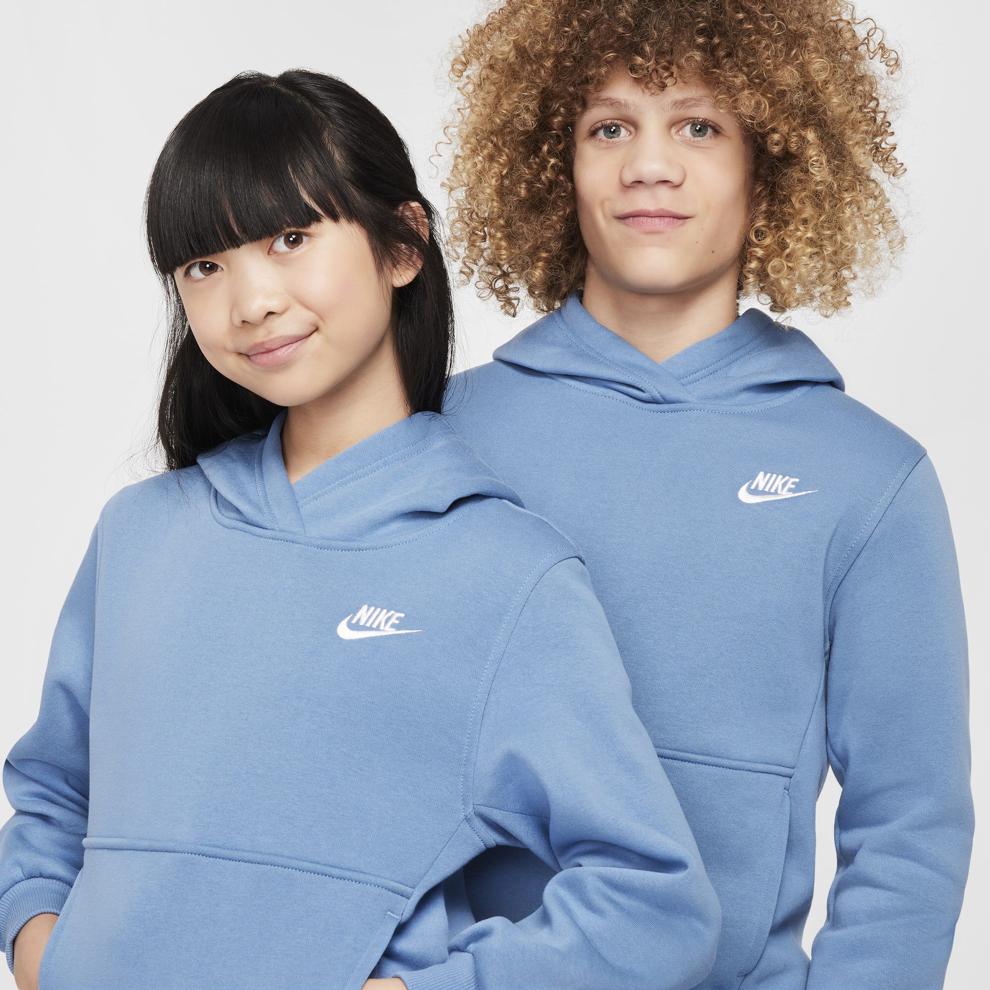 Nike Sportswear Club Fleece, Tormenta Del Egeo/Blanco, hi-res