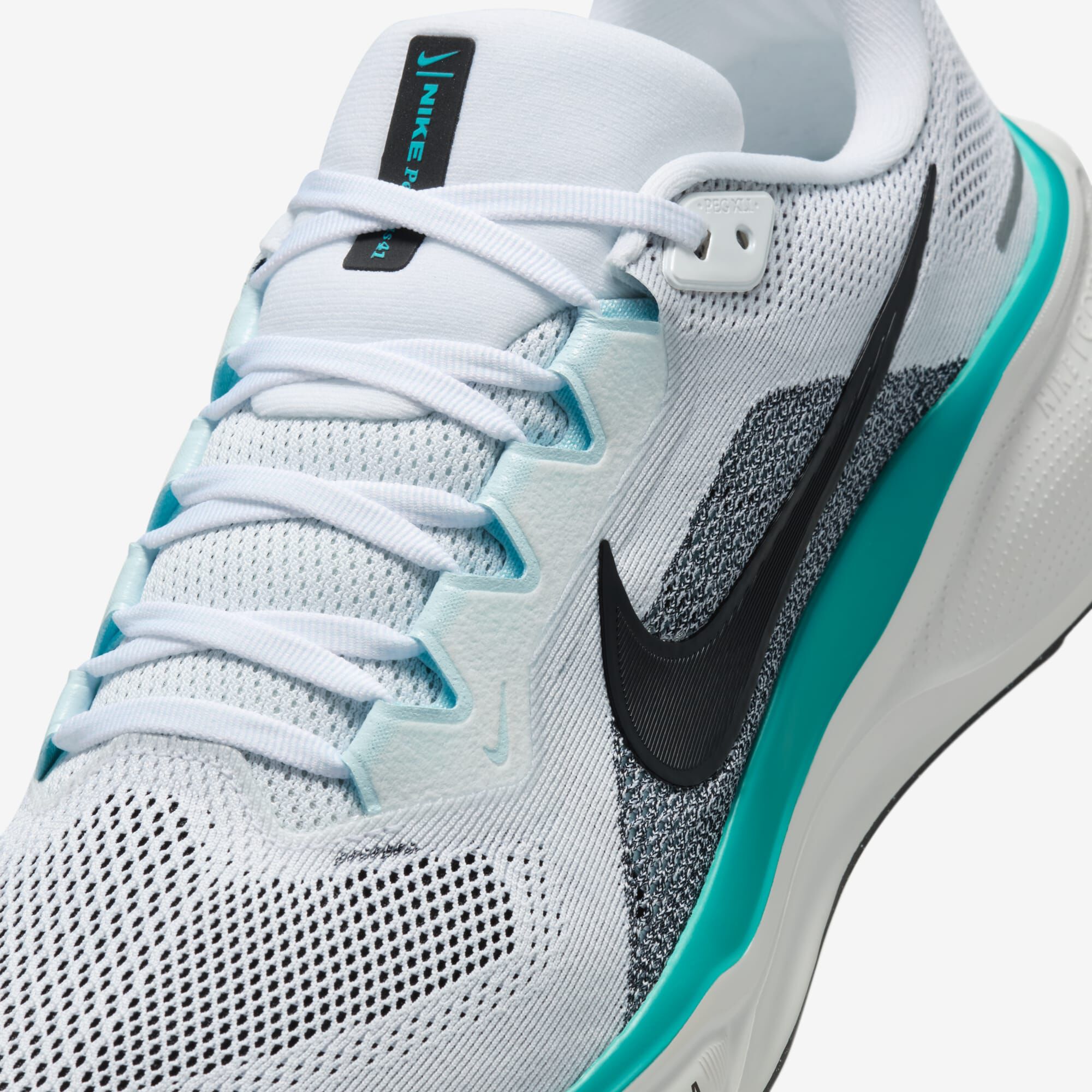 Nike Pegasus 41, Blanco/Cactus empolvado/Azul glacial/Negro, hi-res