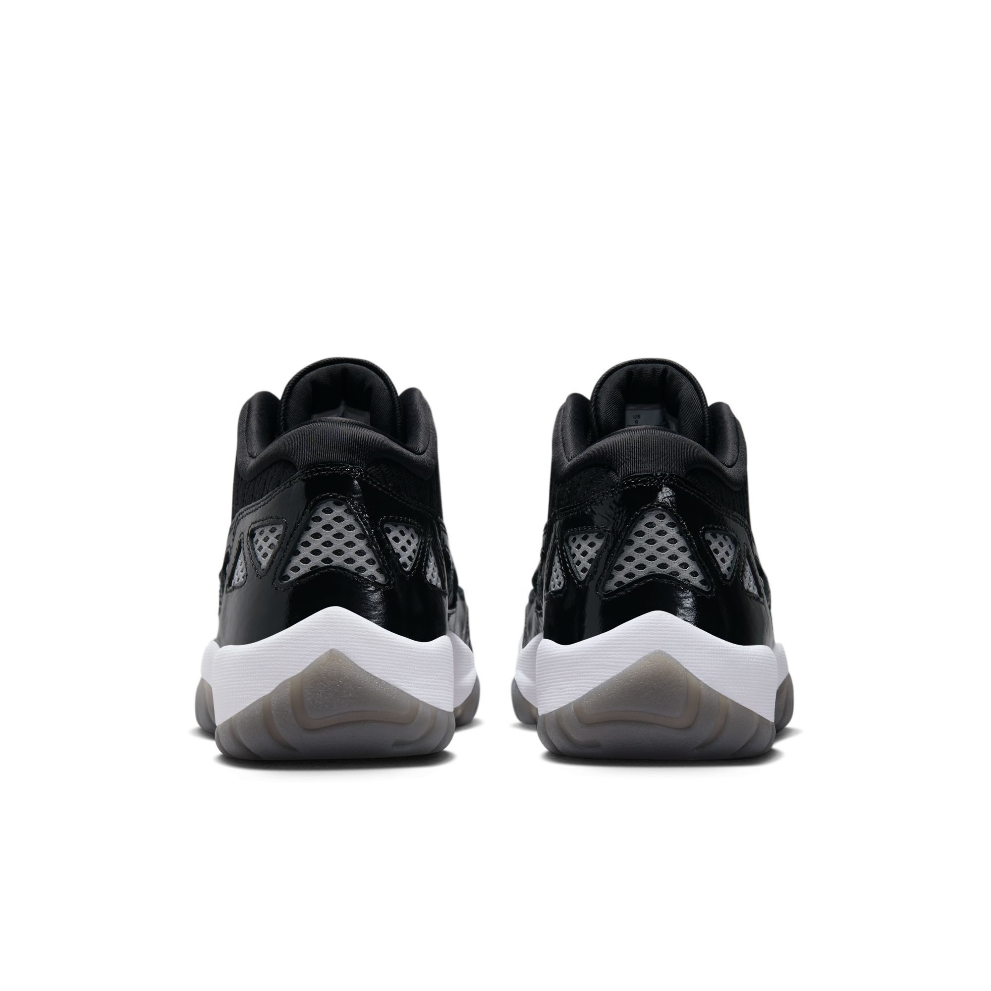 Air Jordan 11 Retro Low IE, Negro/Negro-blanco, hi-res