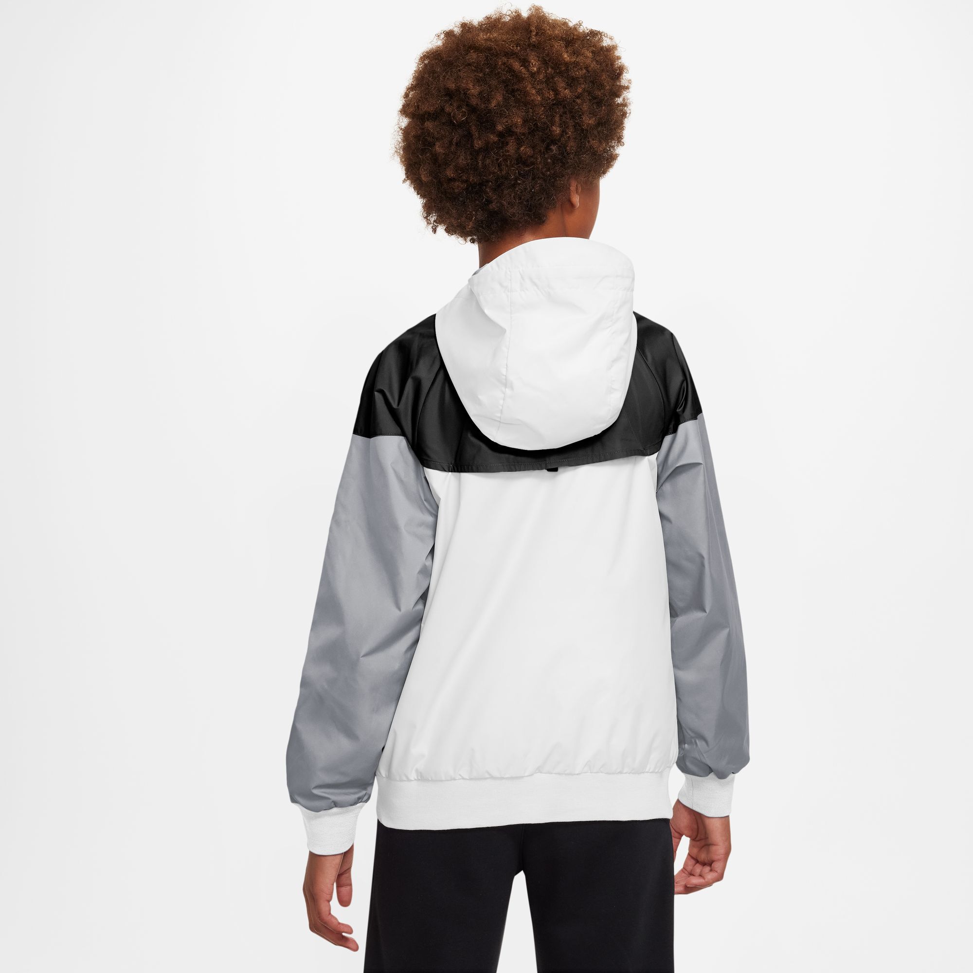 Nike Sportswear Windrunner, Blanco/Negro/Gris Lobo/Blanco, hi-res