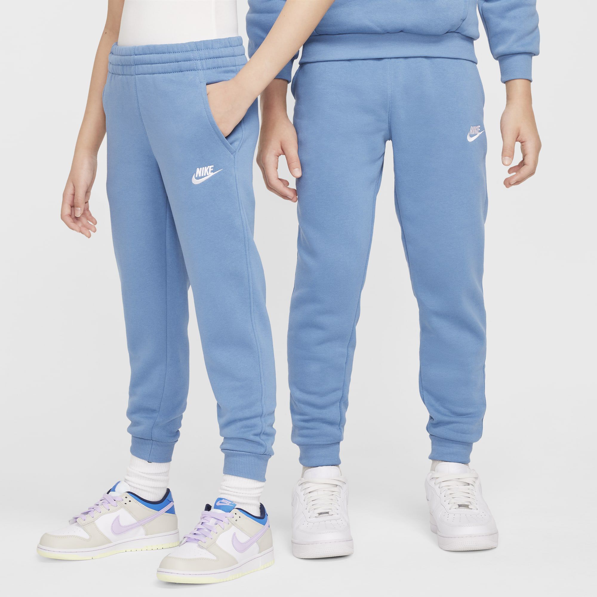 Nike Sportswear Club Fleece, Tormenta Del Egeo/Blanco, hi-res