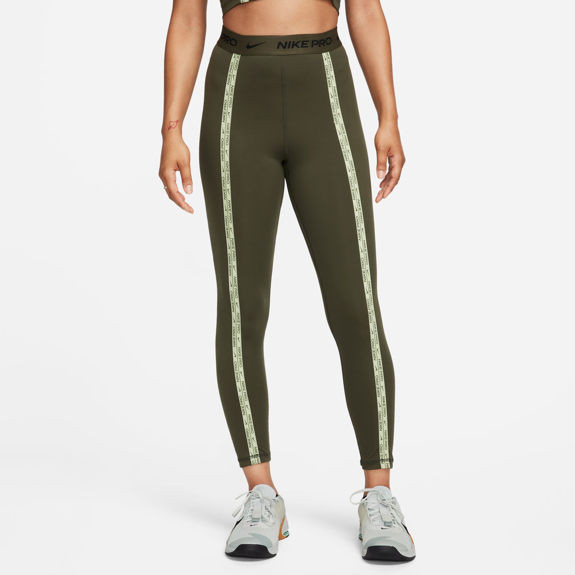 Mallas nike pro store hombre olive