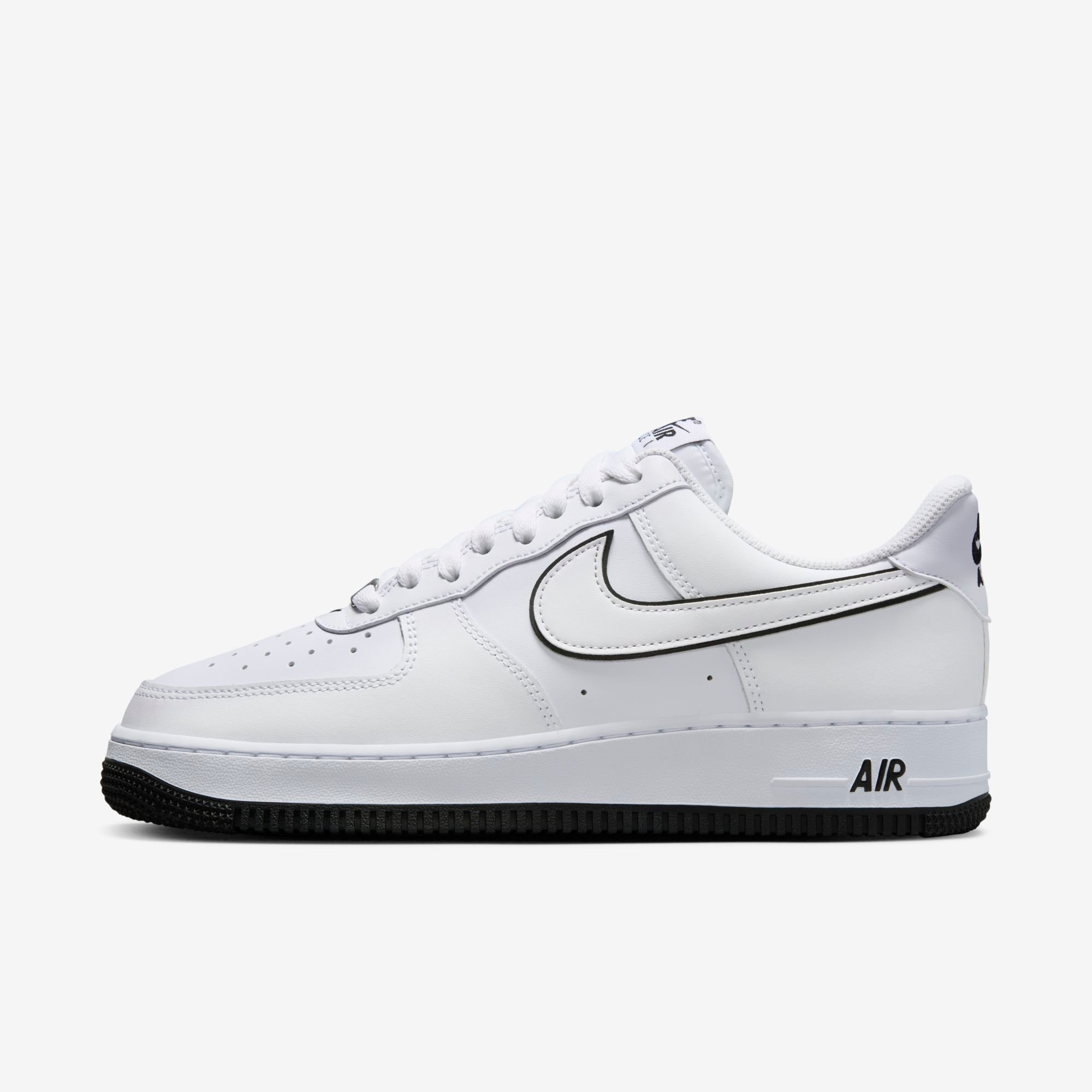 Nike af1 discount blanco con negro